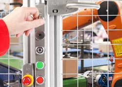 tGard customisable safety system for robotic palletiser cells