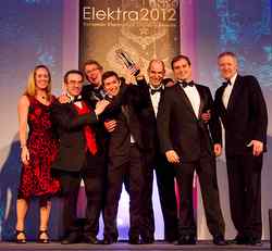 NI Vector Signal Transceiver wins at the 2012 Elektra Awards