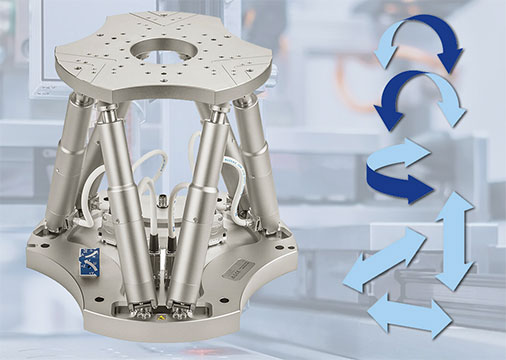 Precision hexapod designed for nano-positioning applications