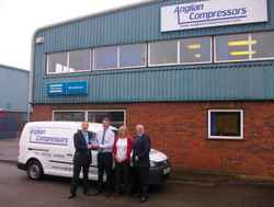Anglian Compressors' 35 years as Atlas Copco Premier Distributor