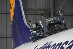Aircraft inspection made easy: mobile fuselage inspection robot