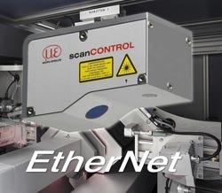 scanCONTROL 2700 3D profile scanner gains Ethernet interface