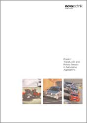 Brochure highlights automotive sensor applications