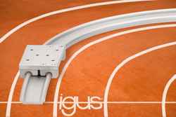 Curved linear guides from igus - Guidance for variable radii