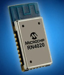 Microchip's RN4020 Bluetooth low-energy smart module at Mouser
