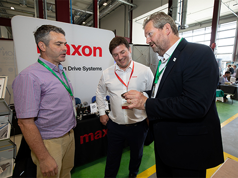 maxon presents drive systems at Manufacturing Solutions Ireland
