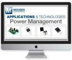 Mouser launches new power management technology site