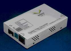Media converter suits Gigabit Ethernet applications