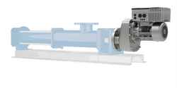 Drive systems with reinforced bearings for agitators and pumps