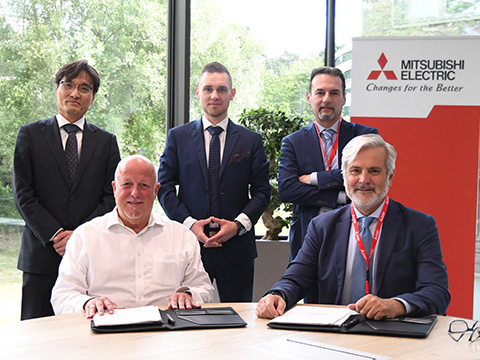Mitsubishi Electric and Tramec announce strategic partner