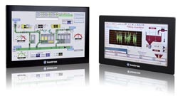 Multi-touch panel PCs for machine and plant monitoring