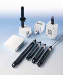 Extensive range of humidity sensors and transmitters