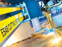 Suprarex cutting systems used for constructing wind turbines