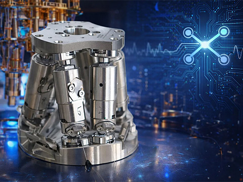 Hexapod concept for low-temperature quantum applications