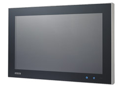 18.5inch IP65 multitouch panel PC with waterproof M12 connectors
