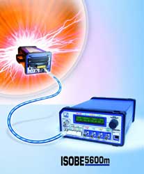 ISOBE5600m receiver unit for high-voltage DAQ