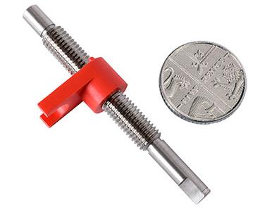 Precision miniature lead screws are pitch perfect