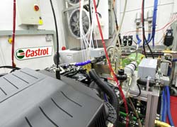 Valve and positioner provide test rig coolant control