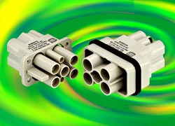 High-current connectors feature rapid wiring technology