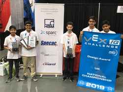 HBM supports young engineers in robotics competition