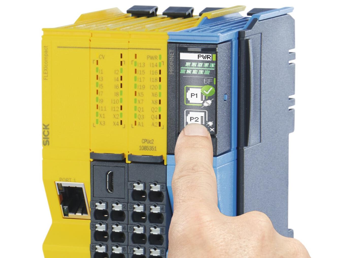 Safety controller has neat and compact look

