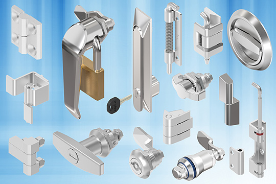 Stainless steel enclosure hardware – an Emka modular program