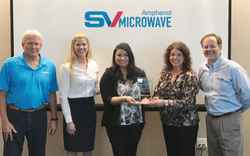 Mouser receives distribution award from Amphenol SV Microwave