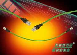 Gigabit cabling components for PROFINET applications
