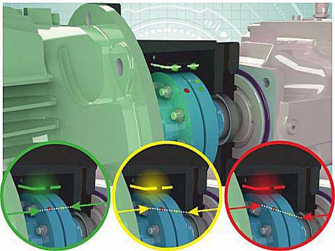 Condition monitoring for mechanical power transmission couplings