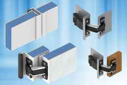 EMKA's new concealed gear hinge opens 180 degrees