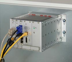 Small industrial subracks for control cabinets