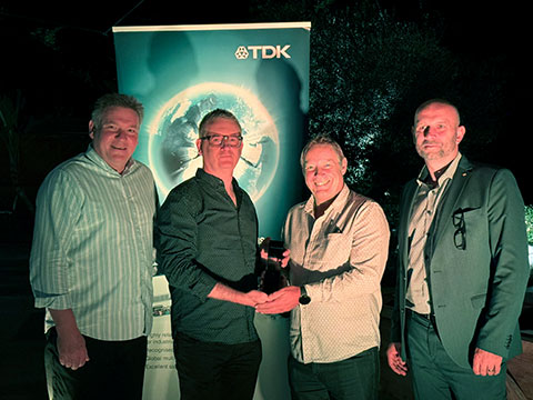 Farnell receives TDK-Lambda partner of the year award