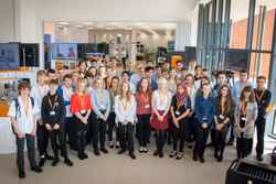 Renishaw hosts budding engineers for work experience