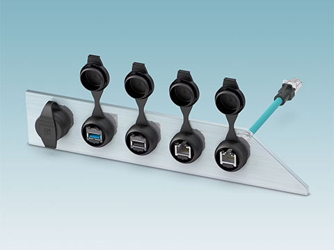 Data interfaces for control cabinets and devices