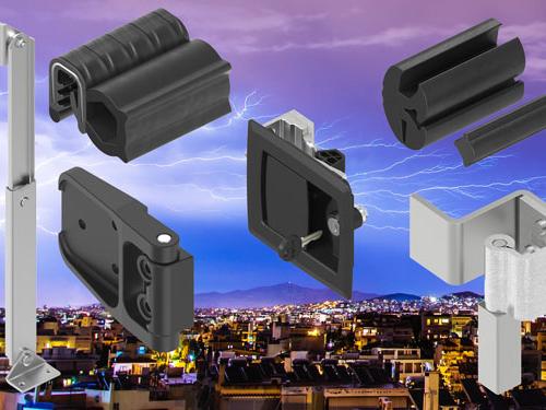 Genset housing hardware from EMKA