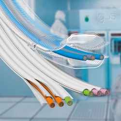 e-skin soft and e-skin flat for particle-free cable management
