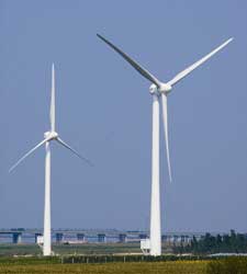 Olympic wind turbines rely on SKF bearings