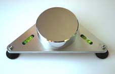 Precision inclinometer uses separate sensor heads