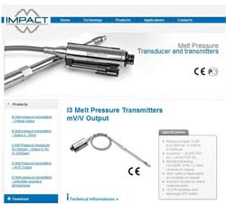 High-temperature pressure transducers feature in new website