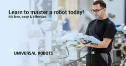 Free interactive modules in robotics programming from UR Academy