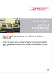 New edition of Free White Paper: CE marking of machine guards