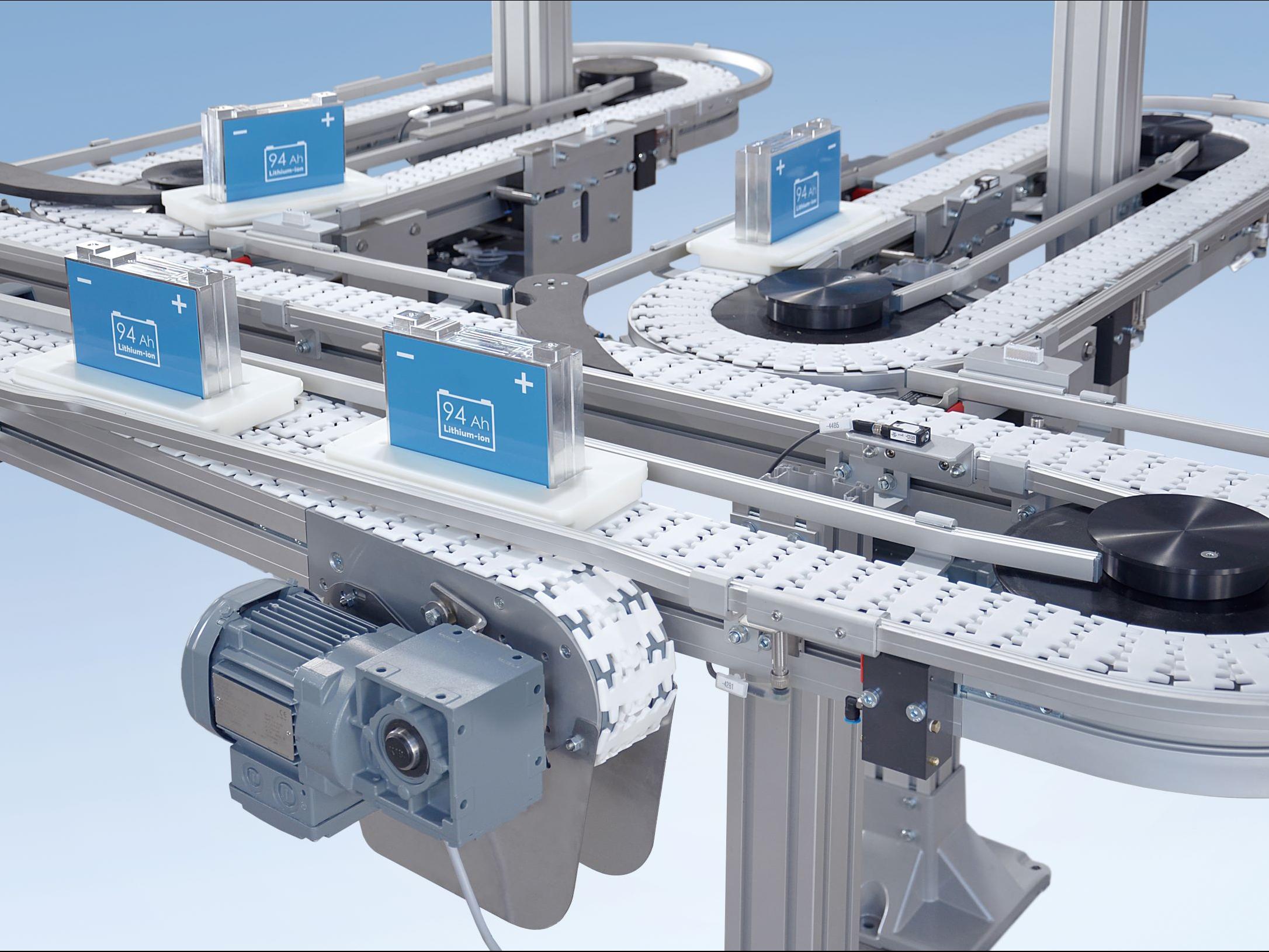 New flat top chain conveyor system grows with your requirements