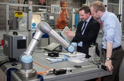 Affordable robotics demonstrated to industrial users
