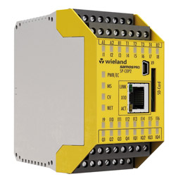 Configurable safety controller is compact and expandable