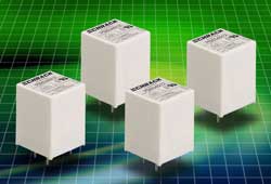 Miniature power relay offers electrical life of 100,000 cycles