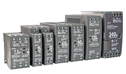Compact DIN-rail power supplies from Foremost Electronics