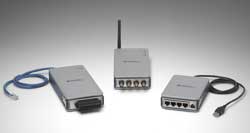 One-slot NI CompactDAQ devices with USB, Ethernet and wireless