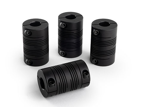 Six beam couplings for precision motion control