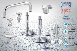 Stainless steel hygienic knobs and handles