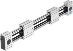 Festo ELGG electric bi-parting drive for synchronised motion
